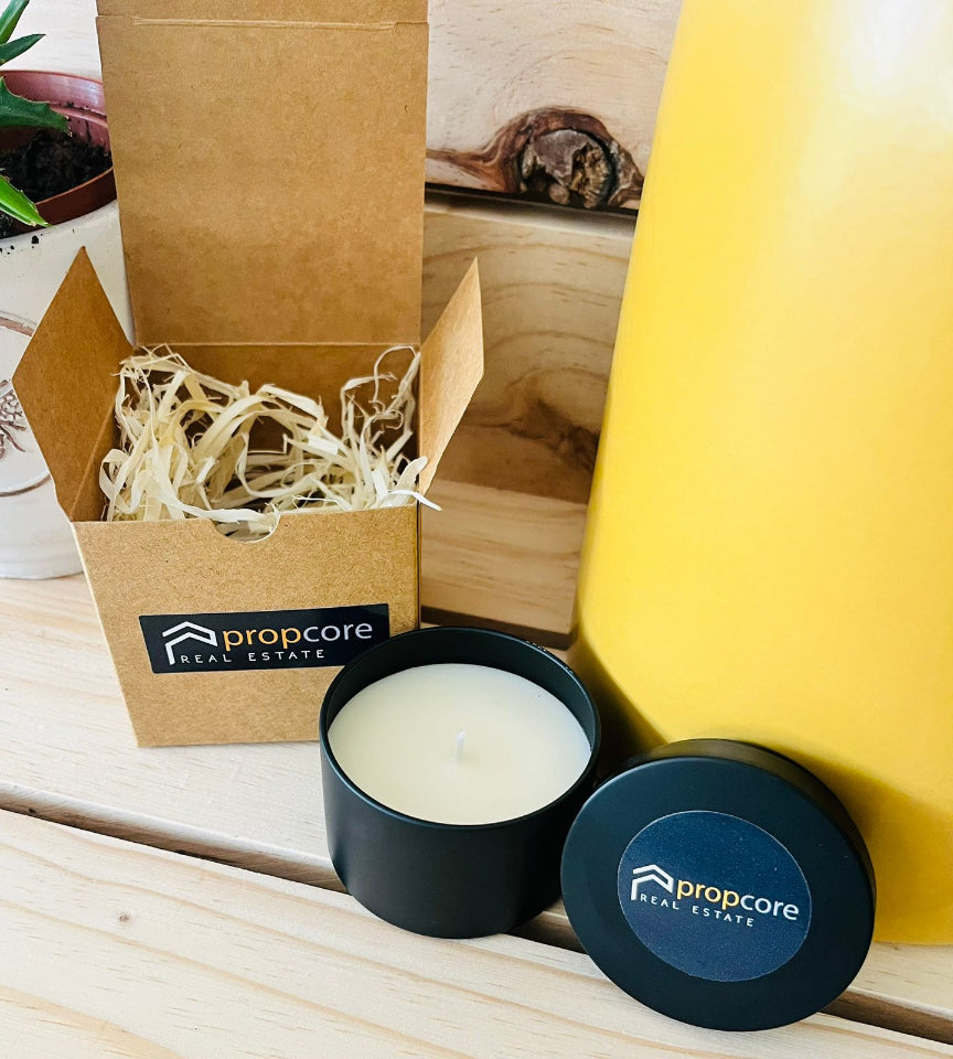 Custom Tin Candles