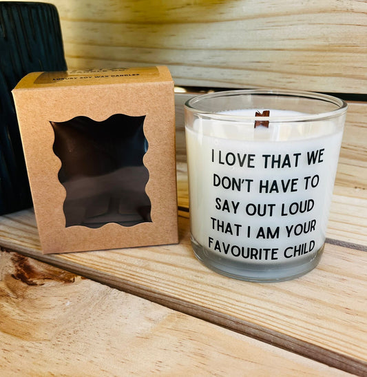 Soy Wax Candle - Favourite Child