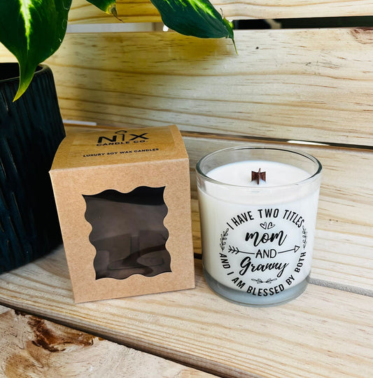 Soy Wax Candle - Two Titles