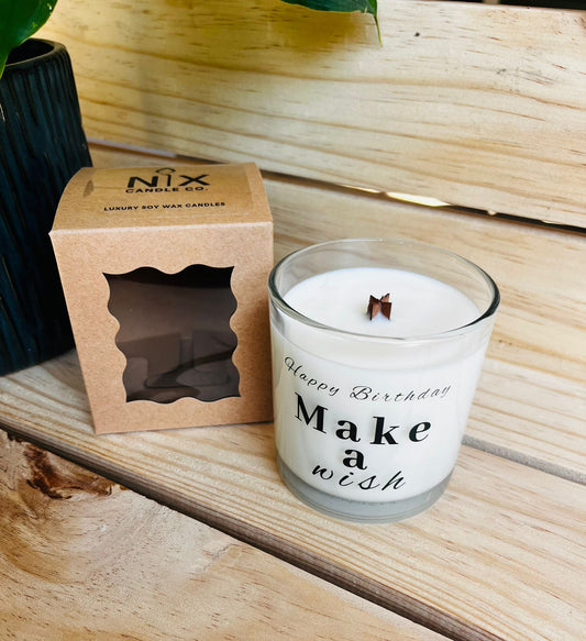 Soy Wax Candle - Make a Wish