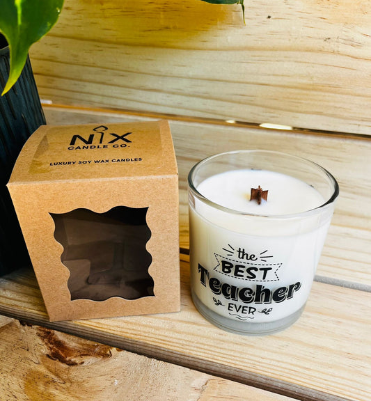 Soy Wax Candle - The Best Teacher Ever