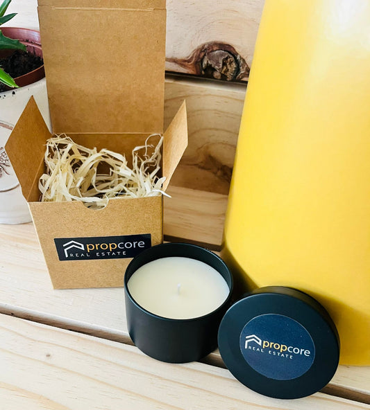 Custom Tin Candles