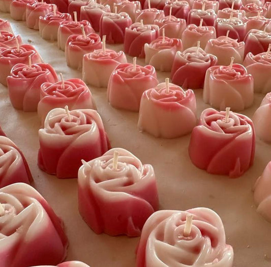 Rose Shaped Scented Candle