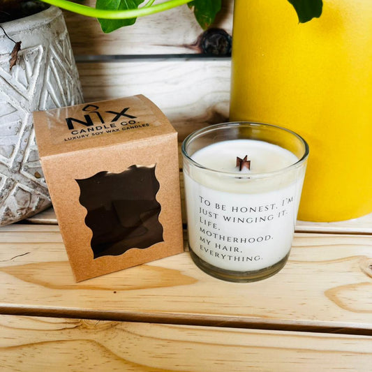 Soy Wax Candle - Winging It