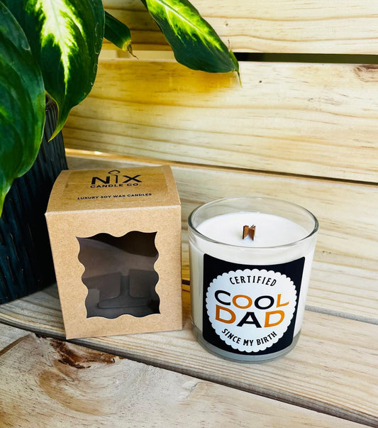 Soy Wax Candle - Cool Dad