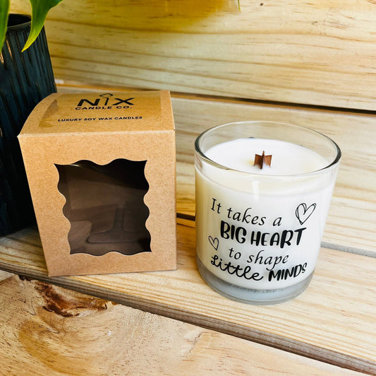 Soy Wax Candle - Big Heart