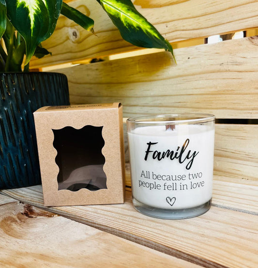 Soy Wax Candle - Two people fell in love